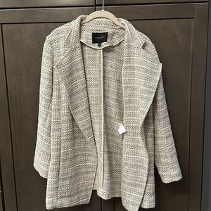 Banana Republic Open Front Tweed Jacket